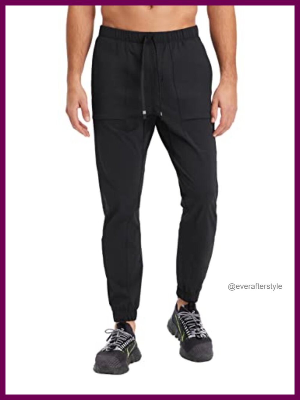Men's The One Jogger Quick-Dry Hidden Zip Pockets UPF Protection Anti-Stink